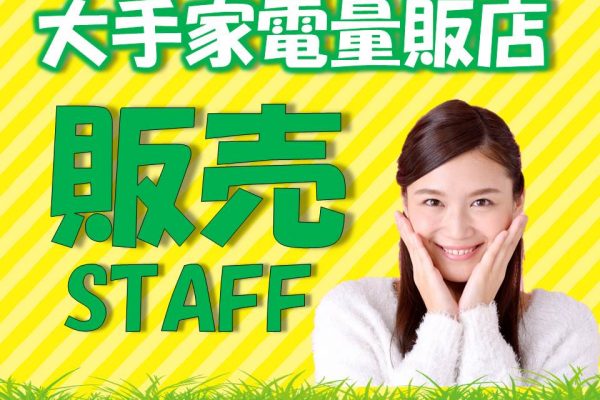 家電量販店で長期安定のエアコン販売スタッフ イメージ