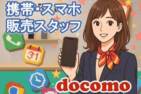 ドコモ携帯販売スタッフ イメージ