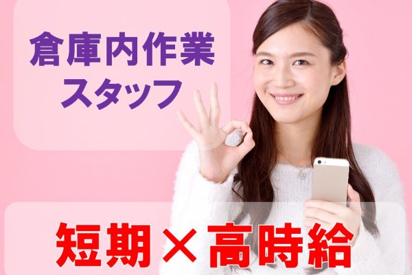 家電量販店倉庫ピッキング作業スタッフ イメージ