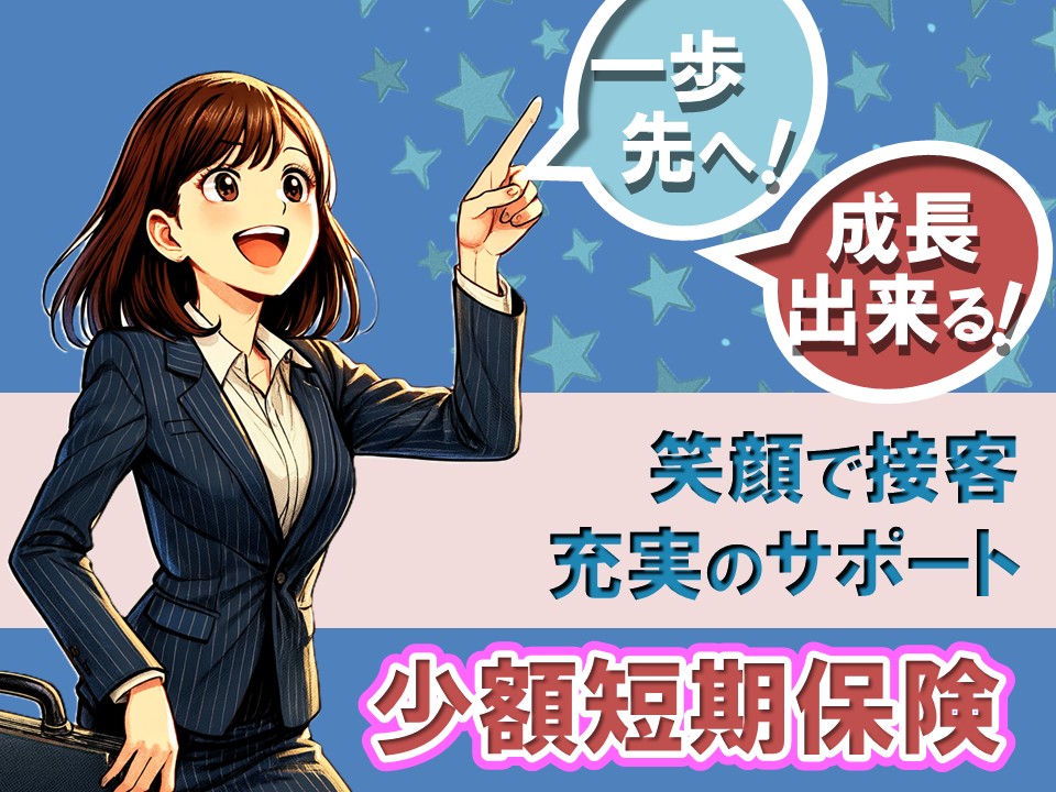 家電量販店で携帯電話の少額短期保険担当スタッフ イメージ