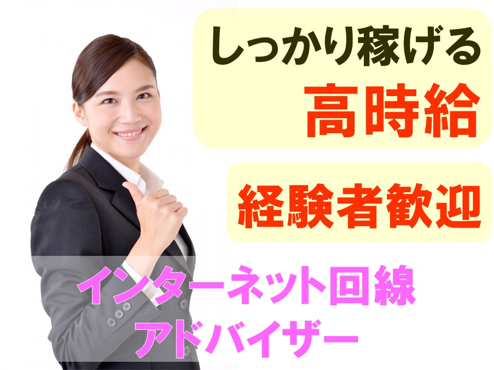 家電量販店でのネット回線アドバイザー イメージ