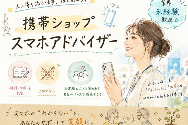 携帯スマホのアドバイザー イメージ